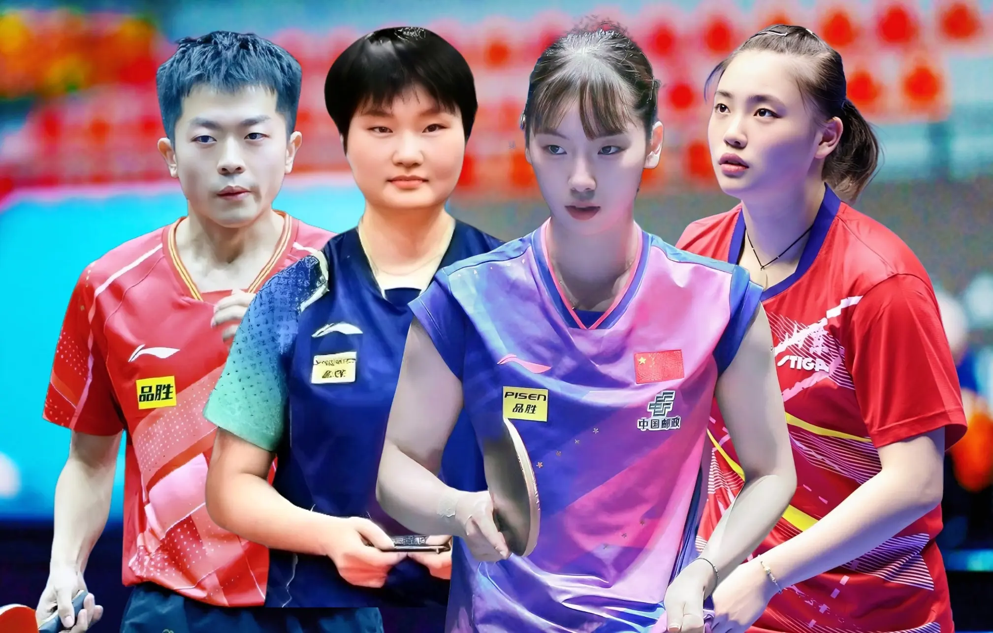 两个女削的, 采取单败淘, 比赛中制造